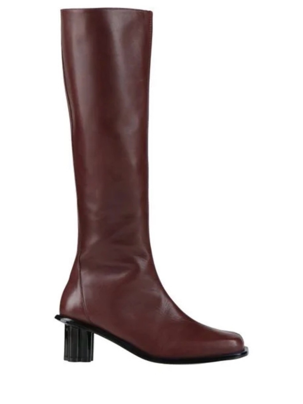 FARM RIO KNEE HIGH SQUARE TOE BOOT
BROWN